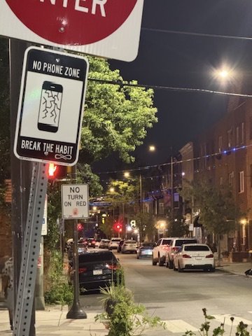 NO PHONE ZONE - Physical Photo