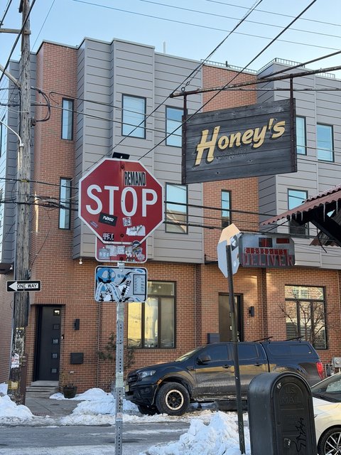 BROKEN BUS STOP - Photo
