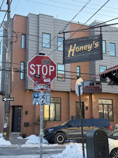 BROKEN BUS STOP - Physical Photo
