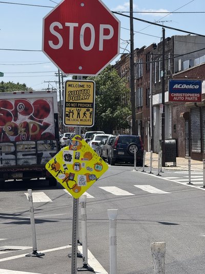 WELCOME TO SOUTH PHILLY - Physical Photo