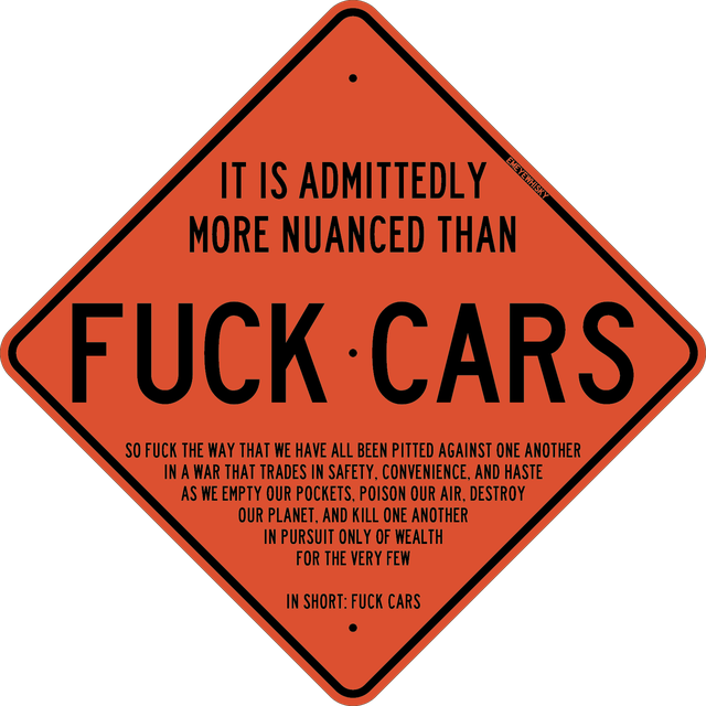 FUCK CARS