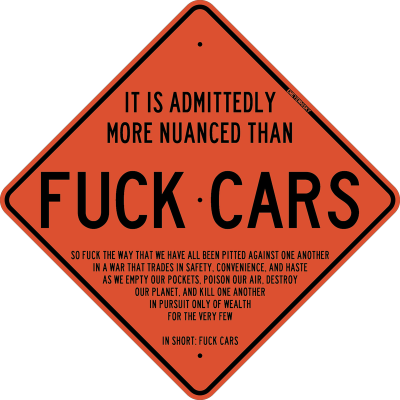 FUCK CARS - Digital Design