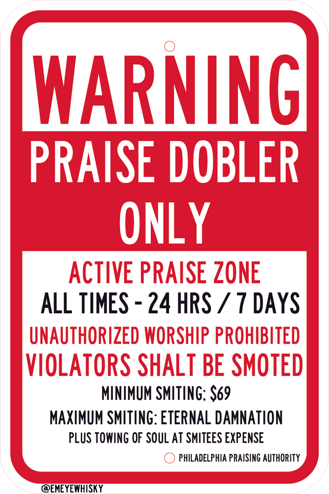 PRAISE DOBLER